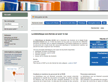 Tablet Screenshot of catalogue.iesp.be